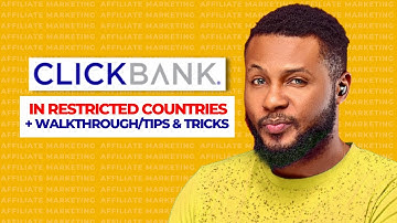 ClickBank Affiliate Marketing for Beginners | Verified Clickbank Account in any Restricted Country