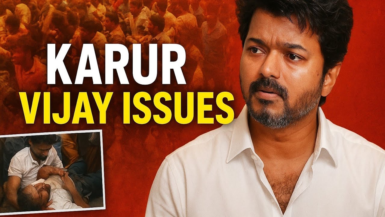 Karur 41 Deaths Tragedy | Vijay TVK Rally Stampede Full Analysis | Tamil Nadu Politics Heat”