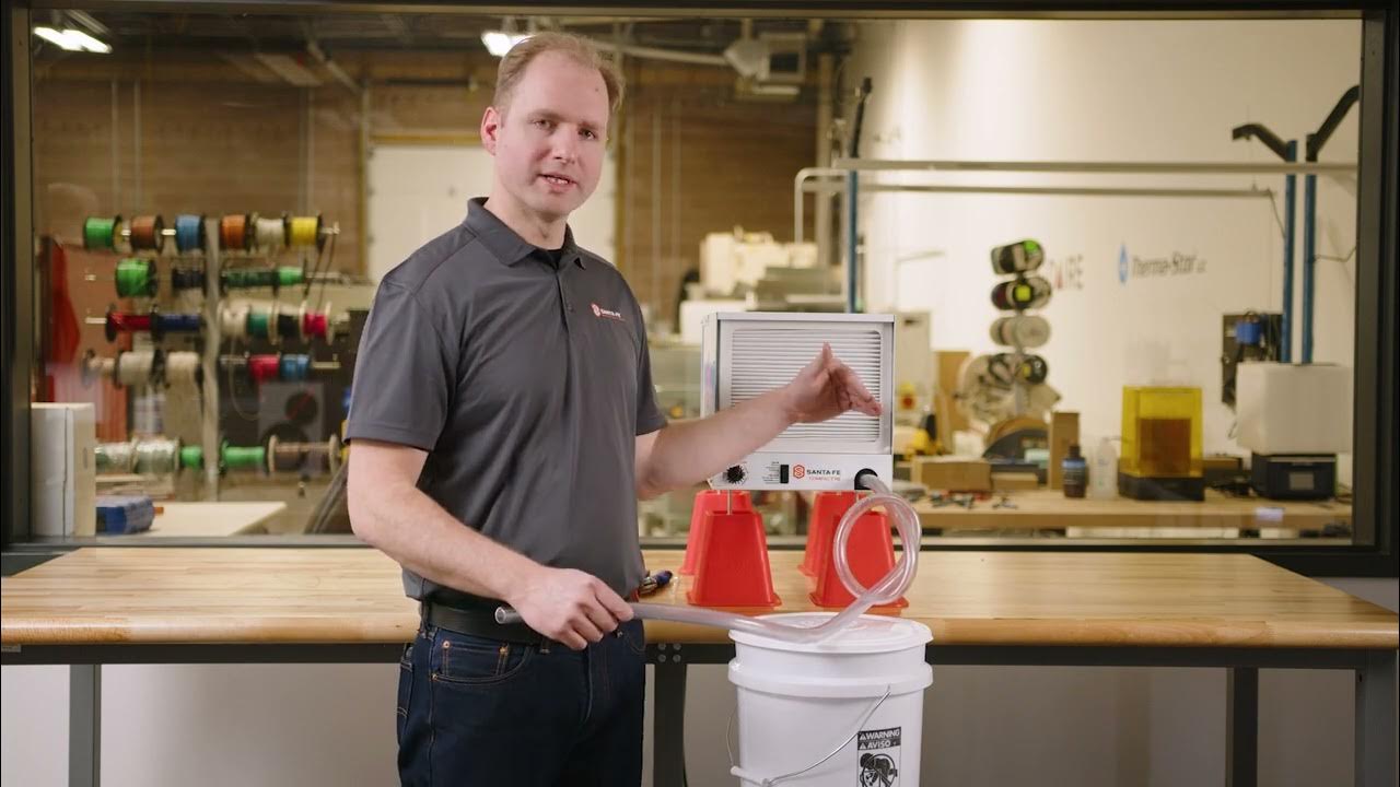 Installing a Drain Trap on a Santa Fe Dehumidifier YouTube