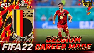 FIFA 22 Belgium Career Mode | Era Baru Timnas Belgia Bersama Calvin Makaminang 1