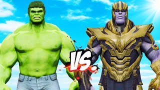 Hulk Vs Thanos - Infinity Battle