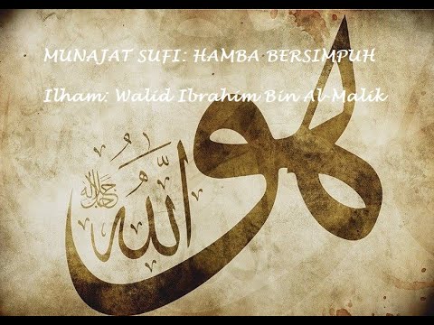 Munajat Sufi Hamba bersimpuh