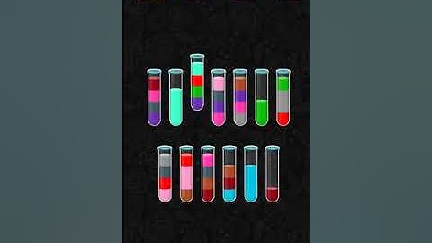 Color Water Sort 3D level 208 - 3 Stars | Gameplay Mobile Games