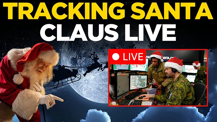 SANTA TRACKER LIVE | Where Is Santa Now? Real-Time Christmas Eve Updates | Christmas Update LIVE