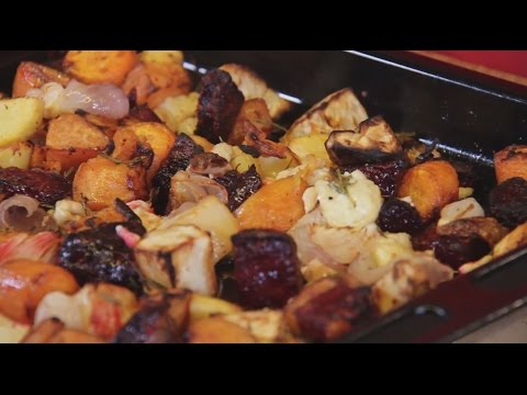 13.11.16 თეკუნას კულინარიუმი - თბილი სალათი ჭარხალთან ერთად