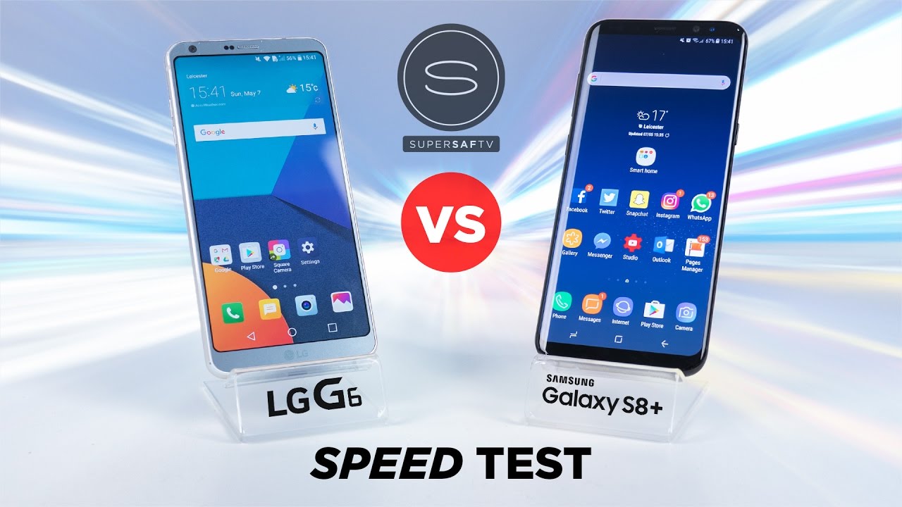 Galaxy S8 vs LG G6 SPEED Test