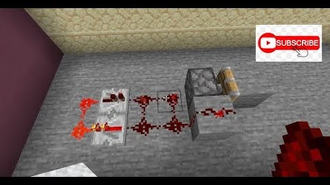 Minecraft Repeating Piston Tutorial