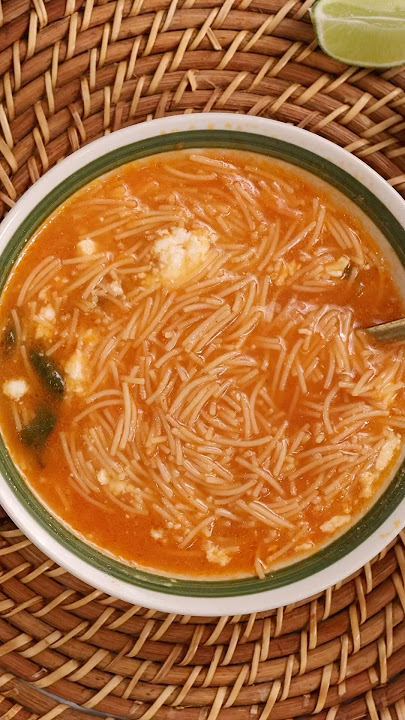 Sopita de fideo Mexican Comfort Soup #shorts