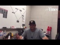 Chihuahuas manager Rod Barajas talks after Sunday's win vs Sacramento