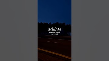 سورة الإخلاص// القارئ الشيخ أحمد العجمي اكتب شيء تؤجر عليه 😴♥️ #quran