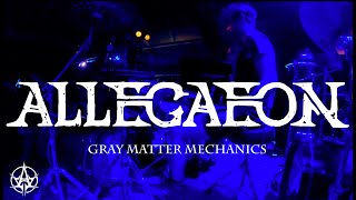 ALLEGAEON - Gray Matter Mechanics - Jeff Saltzman Drum Cam - Live in Belgium