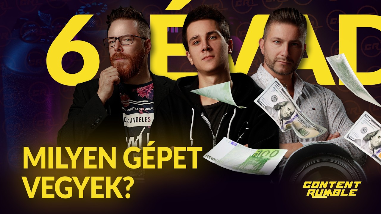 Milyen kamerát vegyek 2026-ban? | Content Rumble podcast S06E10