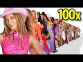 I TRIED ON 100 HALLOWEEN COSTUMES