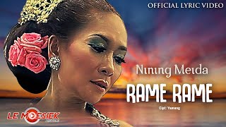 Nining Meida - Rame Rame ( Lyric Version)