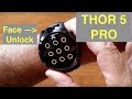 ZEBLAZE THOR 5 PRO Face Unlock Removable Bands Always On Display Smartwatch: Unboxing and 1st Look