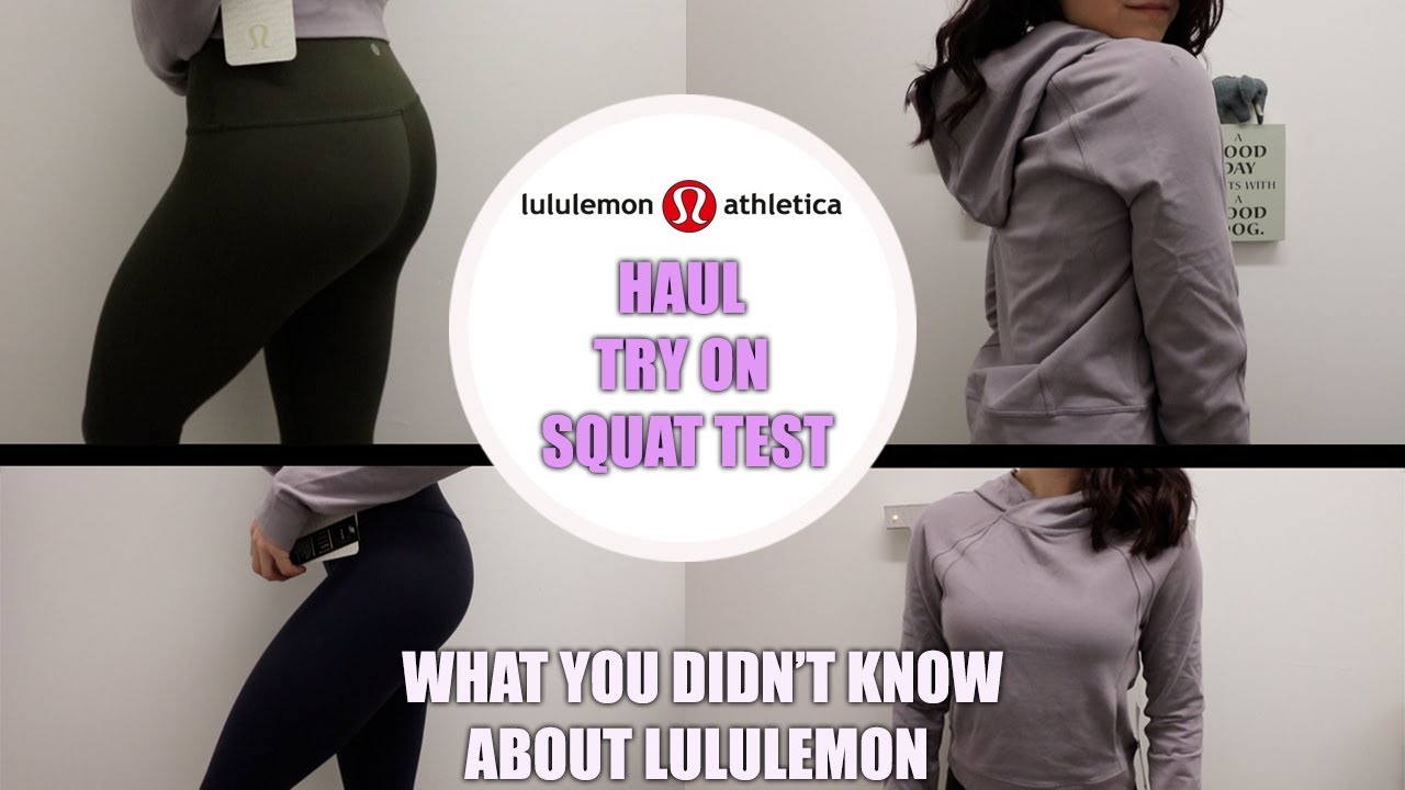 LULULEMON SECRETS?! HAUL+TRY ON / WUNDER UNDER VS ALIGN/ SQUAT
