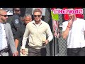 David Beckham Salutes Paparazzi For Singing &#39;Happy Birthday&#39; At Jimmy Kimmel Live! In Hollywood, CA