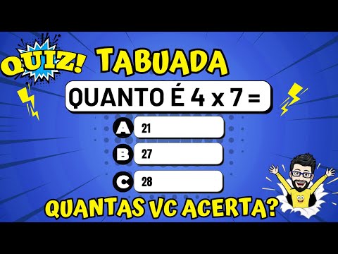 Quiz de Matemática 