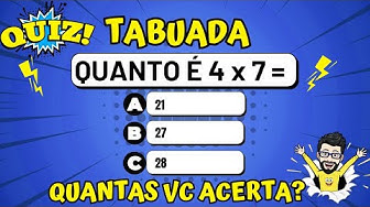 ➥ Quiz de Matemática Com Operações #1  Quiz Virtual [Você Acerta Todas?] 