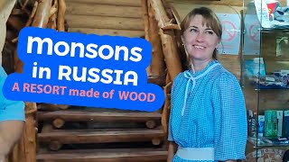 MONSONS in IVANOVO. A RESORT made of WOOD