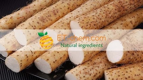 Wide yam extracts, Dioscorea opposite, Diosgenin, Root dry extracts,benefits, production 2018