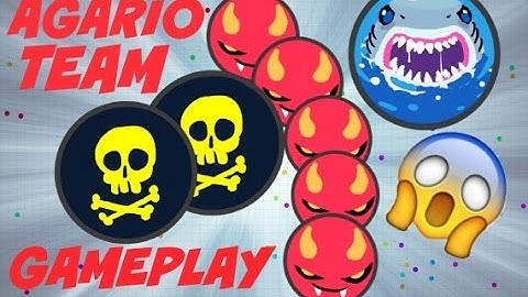 Agar.io | Teaming for 45,000 mass w/GX Yawde