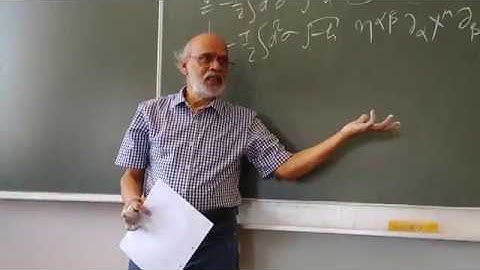 String Theory Lecture - 8 Part - 3/9 by Daya Shankar Kulshreshtha at the Univ. of Oldenburg