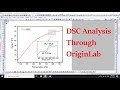 Dsc analysis through originlab  enthalpy and specific heat capacity  16