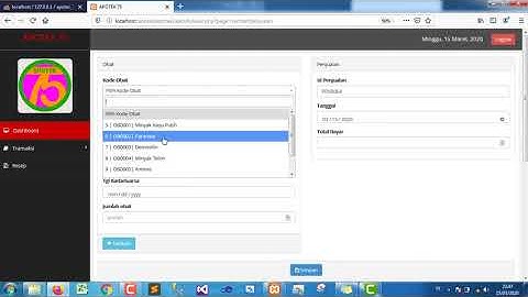 Sourcode Sistem Informasi Apotek Dengan Php Dan Mysql