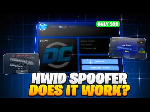 HWID Spoofer FULL METHOD - Get Unbanned In Any Game In 1 Minute!