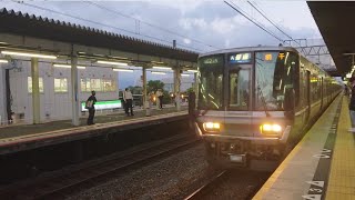 JR西日本 223系2000番台 W33編成 普通 網干行き 南草津駅  膳所駅  20211001