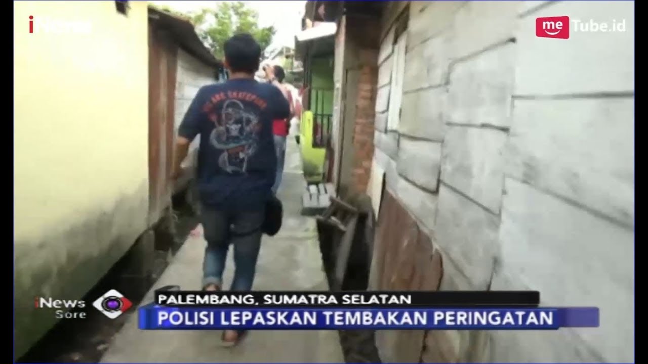 Anggota Dikeroyok Pemuda, Jatanras Polda Sumsel Lepas Tembakan Peringatan - iNews Sore 24/02