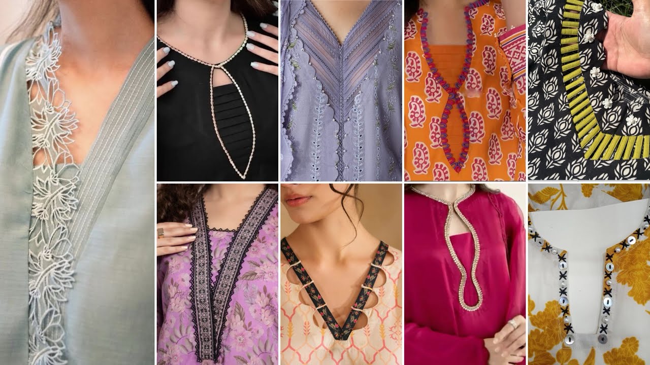 Новый красивый дизайн шеи 2025 // Привлекательный дизайн шеи // Стильный праздничный дизайн для к...