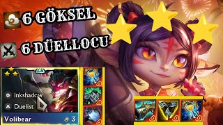 6 Göksel & 6 Düellocu • Volibear 3 Yıldız • Tristana 3 Yıldız • TFT SET 11 #HİPERYENİLEME