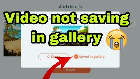 Tweencraft video is not saving in gallery 😭 || Tween Tech