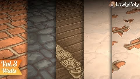 Walls Vol 3 - Hand Painted Texture Walls  Pack