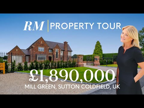 Inside £1.89M Sutton Coldfield Home on Wood Lane in Mill Green | Residential Market Property Tour