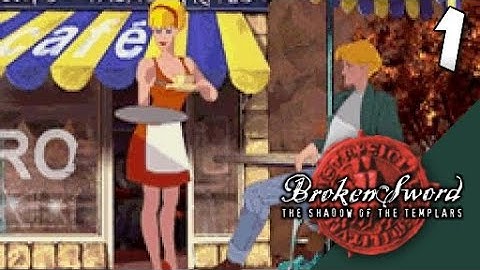 Lets Play Broken Sword: The Shadow of the Templars (GBA): Part 1 - Explosive Entry