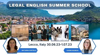 132: Legal English Summer School, Italy, June 2023