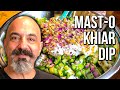 Persian Cucumber Yogurt Dip ماست و خیار (Mast-o Khiar)