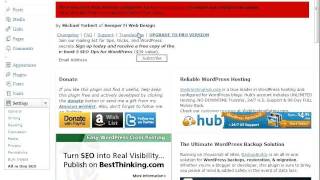 Datafeed Import Plugin For Wordpress - Tutorial On Using The All In One Seo Plugin