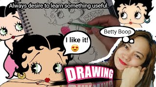 How to Draw Betty Boop | In Cartoons Style