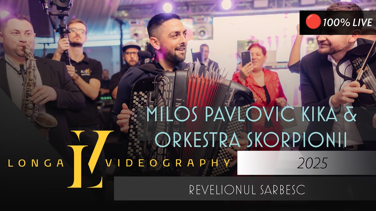 Milos Pavlovic Kika & Orkestra Skorpionii - Revelionul Sarbesc 2025 