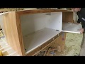 wall hung media cabinet