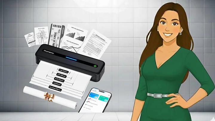 Phomemo M832D Ultra Portable Printer | Best Travel Printer with Touchscreen