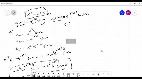 Verify that the given function or functions is a solution of the given partial differential equatio…