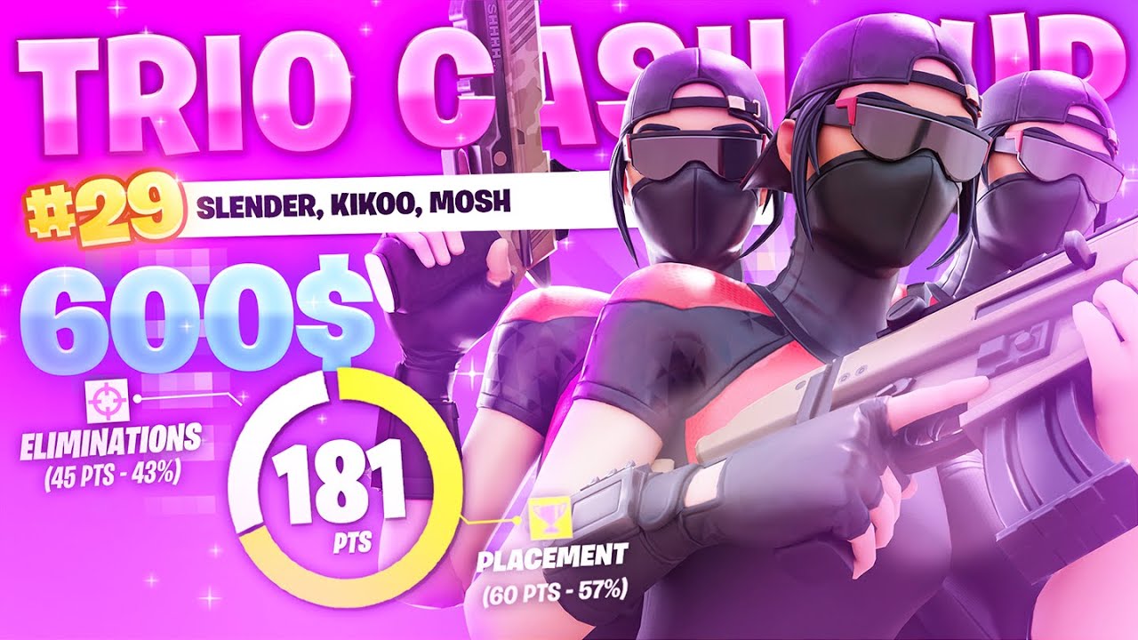 29TH PLACE TRIO CASH CUP 🏆 | Slender