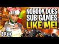 Nobody Does Sub Games Like Me! - FUNNY! (Apex Legends)