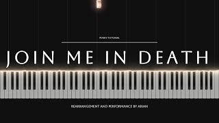 How to play "Join me in death" - HIM | Piano Tutorial