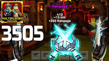 Pixel Gun 3D - Cyber Sai Gameplay Walkthrough Part 3505 (android,ios,tetris,pc,dandy,toilet hack)